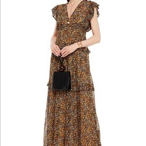 Ba&sh Samantha Ruffled Maxi Dress